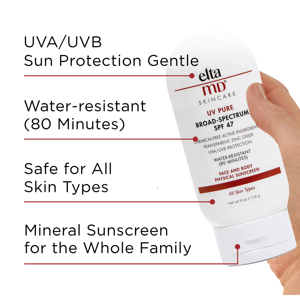 EltaMD UV Pure Broad-Spectrum SPF 47