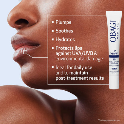 OBAGI LIP THERAPY SOOTHE & PROTECT LIP TREATMENT BROAD SPECTRUM SPF 30
