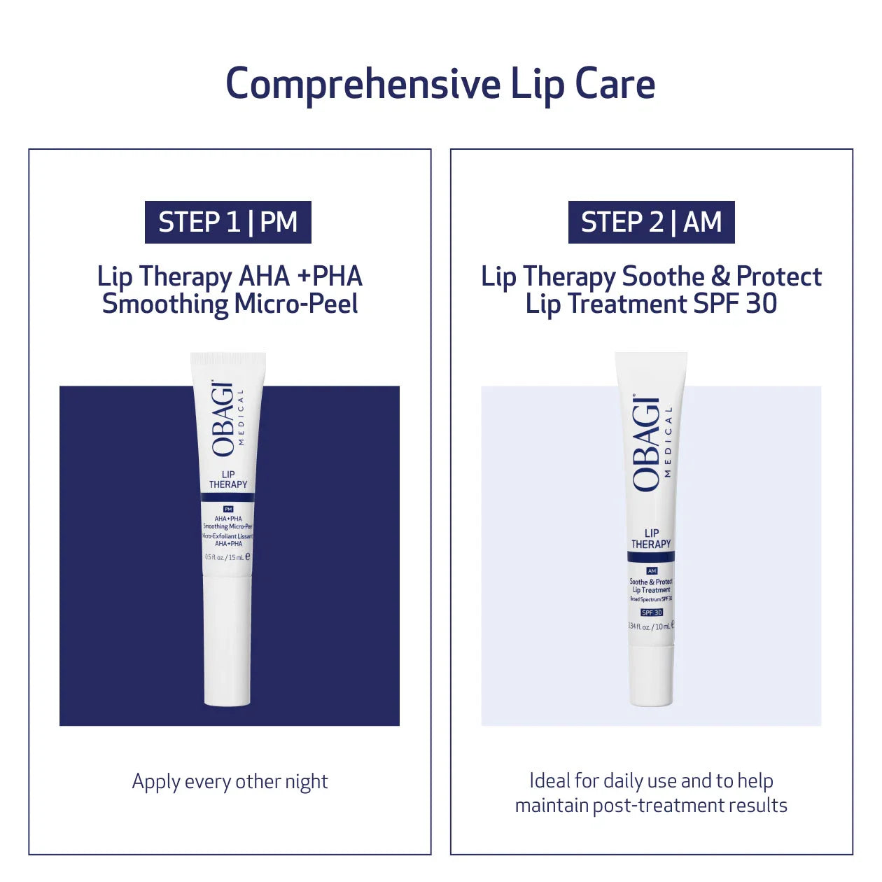 OBAGI LIP THERAPY SOOTHE & PROTECT LIP TREATMENT BROAD SPECTRUM SPF 30
